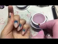 Glitter ombre korom keszitese