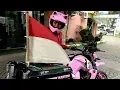 Download Lagu Wow, Lady Biker Ini Keliling Indonesia dengan Motor Merah Mudanya, Alasannya Mengagumkan