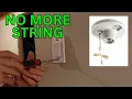 Add a Light Switch To Pull String Light