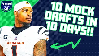 The Mock Draft Project Ja Marr Chase Over JSN Kenneth Gainwell A SMASH ESPN Fantasy