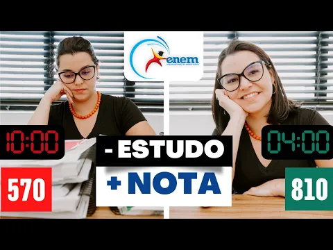 Vídeo: o segredo para estudar menos e ter uma nota maior