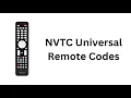 NVTC Universal Remote Codes