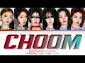 [KARAOKE] BABYMONSTER - '춤 (CHOOM)' but you are Ahyeon & Asa (Color Coded Lyrics)