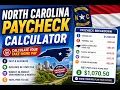 north carolina paycheck calculator