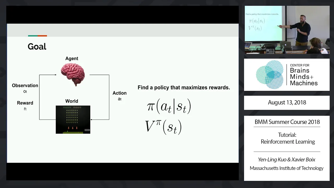 Tutorial: Reinforcement Learning