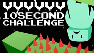 hvgba plays 10 second vvvvvv challenge
