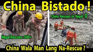 GRABE ! WALAMAN LANG NA-RESCUE-ANG CHlNA SA NEPAL ??