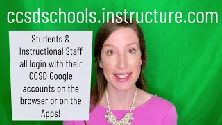Canvas First Look CCSD