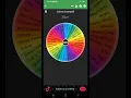 Spin the Wheel random picker Colors