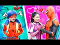 Download Lagu Lady Bug está celosa del nuevo amigo de Spiderman - Agitación familiar