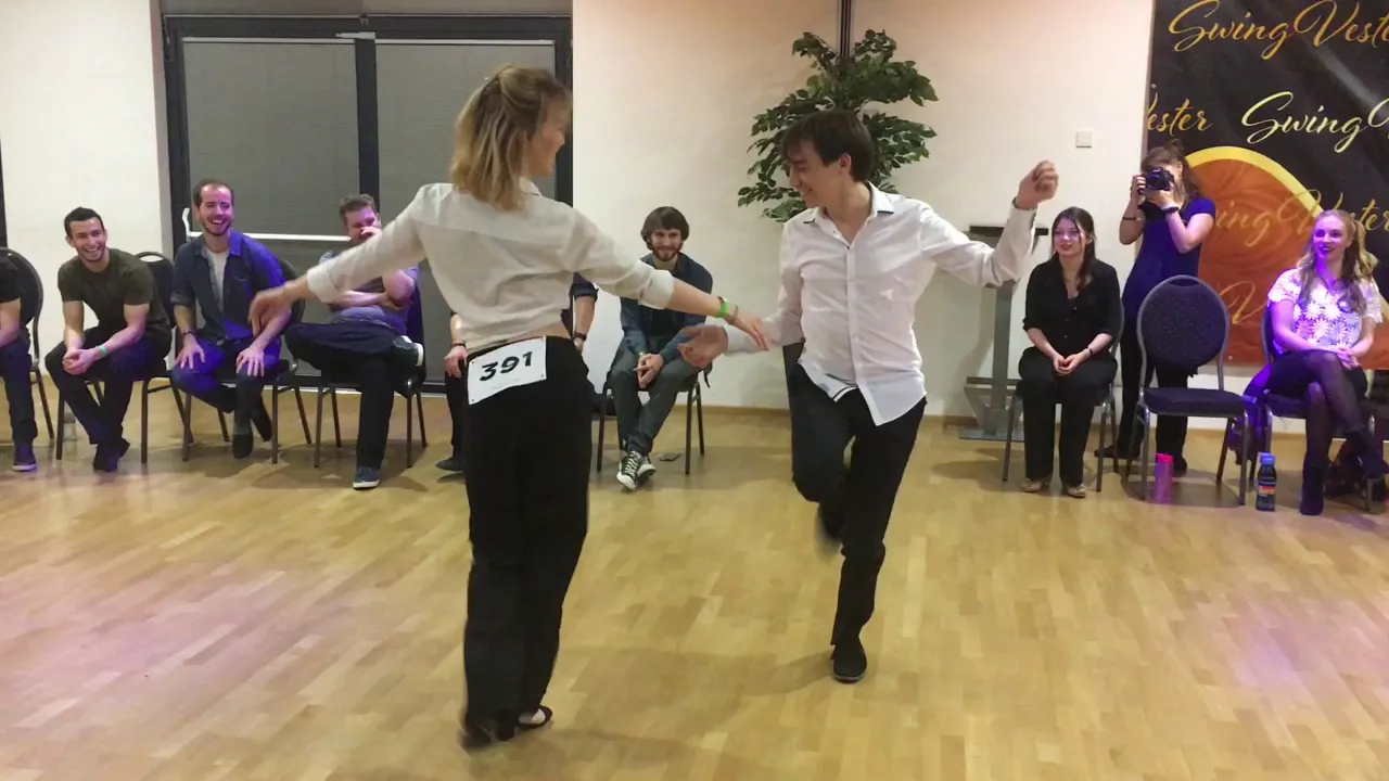 Kevin Rocher & Irina Popvichenko - 2nd place Advanced Jack&Jill - Swingvester 2018