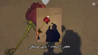 عايض   أوعدك   بدون موسيقى   دندنها