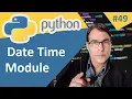 Datetime Module in Python Python Datetime Module in hindi Python tutorial lesson - 49