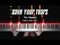 Download Lagu The Weeknd - Save Your Tears | Piano Cover by Pianella Piano