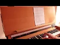 Mon Sauveur, je ne suis pas digne Texte M.SERVILLE  musique F de la TOMBELLE, Pierre ASTOR orgue