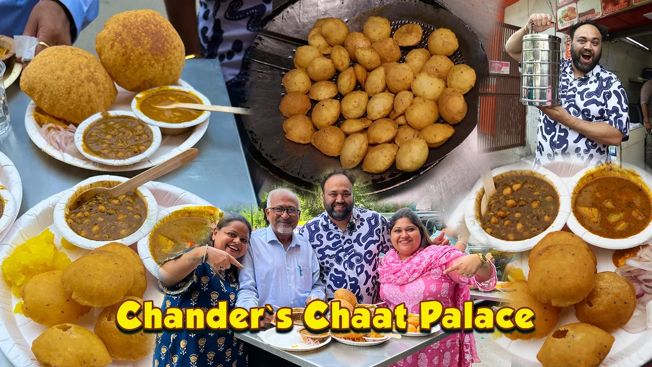 Best Breakfast In Model Town   Bedmi Poori And Nagori Halwa At Chander Chaat Palace