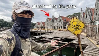 Investigating the Theme Park that's Sinking Into the Ocean ...