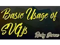 SVG js Lesson 01 - Basic Usage of SVG js