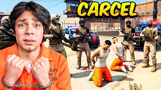 NOS METIERON A LA CÁRCEL POR EL ROBO DE 100 MILLONES Y PLANEAMOS UN ESCAPE - Gta Rp