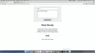 Create a comment application using JavaScript