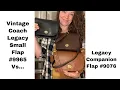 Download Lagu Vintage Coach Legacy Small Flap #9965 Vs. Legacy Companion Flap #9076