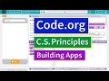 Introduction to Arrays Lesson 13 4 Tutorial with Answers Code org CS Principles