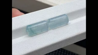 “缅甸禹顺翡翠”正在直播！无敌冰的一对桶珠，带回家