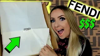 I BOUGHT THE CHEAPEST THING ON FENDI!!!