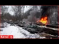 Lagu Russian armored vehicles, tanks get stuck in snowy mud in Pokrovsk: drones shatter them one by one