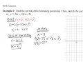 Solving Problems with Quadratic Functions MCF3M