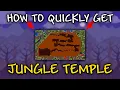How to Quickly Find JUNGLE TEMPLE in Terraia 1 4 4 9 Jungle Temple Terraria