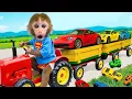Download Lagu Monyet Bon Bon Imut memanen semangka di peternakan dan melarikan diri dari kejaran dinosaurus