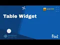 Table Widget
