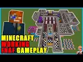I built a working FNAF 1 map in Minecraft Build Gameplay