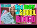 BACK to SCHOOL BINGO with LINK Print Use