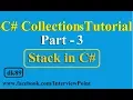 C Net Collections Tutorial Part-3 Stack in C Collections
