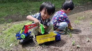Mainan Truk, Mobil Semen, Beko, Pasir