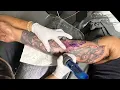 Black Gray Chucky arm piece Time Lapse