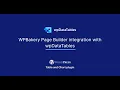 WPBakery Page Builder integration with wpDataTables
