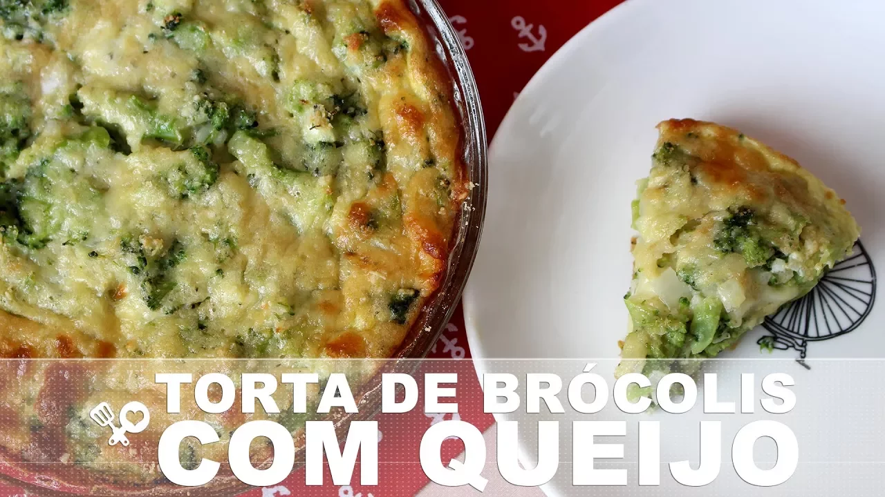 RECEITA DE Torta de Brócolis Low Carb