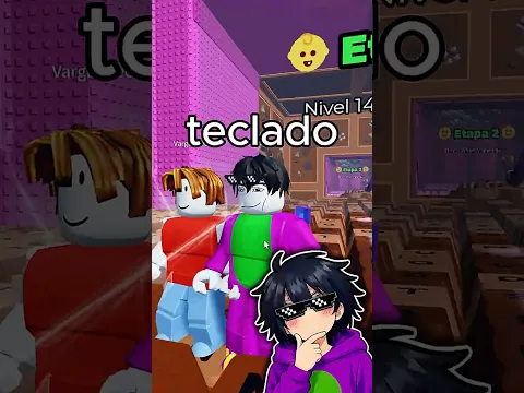 Escapa del teclado, pero si me caigo les muestro mi MANSION XD