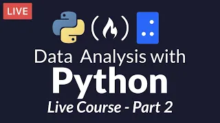 Data Analysis with Python Part 2 of 6 - Python Functions and Working with Files Live Course