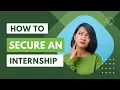 How to secure a paid internship for international college students Ade Nisa
