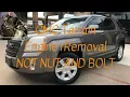 GMC Terrain engine removal Overview through the top not nut and bolt with great tips