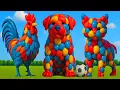 Download Lagu The mascot vibrato assistant cat placed on the football field is popular, co-produced and creative 2