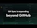 Git Sync GitLab Bitbucket and universal provider support