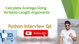 Calculate Average Using Variable-Length Arguments