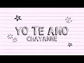 Download Lagu Chayanne - Yo Te Amo | Letra