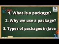 Package Program in Java User-defined Packages in Java With Notepad Example