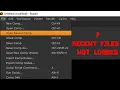 Fixing issues with recent files after setting separate nuke folders for Nuke 12 Nuke 13